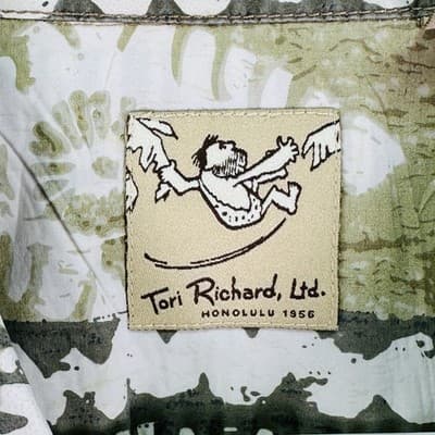 Lot 2 Tori Richard Honolulu Mens 2XL Cotton Lawn Tropical Tribal Aloha Shirts - Thumbnail 11