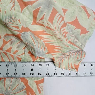 Lot 2 Tori Richard Honolulu Mens 2XL Cotton Lawn Tropical Tribal Aloha Shirts - Thumbnail 14