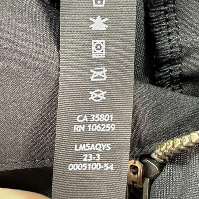 Lululemon ABC Slim Fit Pants Mens 33 x 28 Black Warpstreme Stretch LM5AQYS - Thumbnail 7