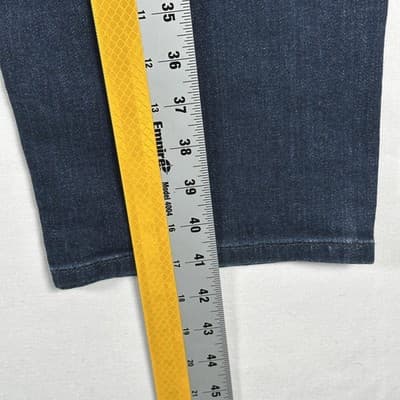 Mavi Marcus Jeans Men 36 x 32 Dark Wash Blue Denim Slim Straight Leg Stretch NEW - Thumbnail 11