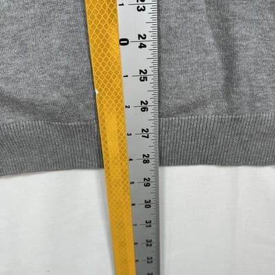 Brooks Brothers Cardigan Sweater Mens 2XL Gray Supima Cotton Knit Pockets - Thumbnail 6