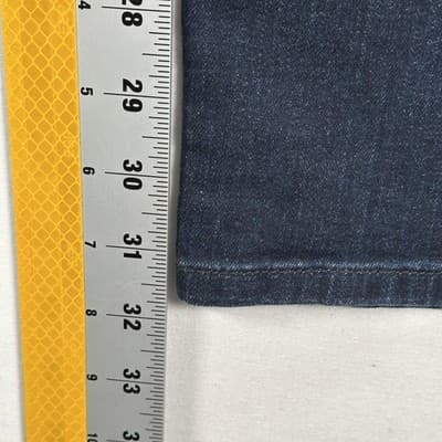 Mavi Marcus Jeans Men 36 x 32 Dark Wash Blue Denim Slim Straight Leg Stretch NEW - Thumbnail 12