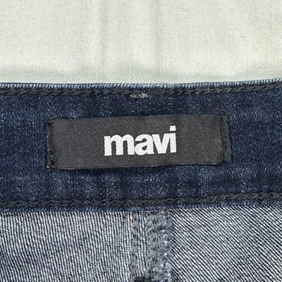 Mavi Marcus Jeans Men 36 x 32 Dark Wash Blue Denim Slim Straight Leg Stretch NEW - Thumbnail 7