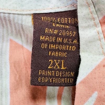 Lot 2 Tori Richard Honolulu Mens 2XL Cotton Lawn Tropical Tribal Aloha Shirts - Thumbnail 12