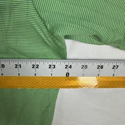 Nike Tiger Woods Collection Golf Polo Shirt Mens XL Green Striped Short Sleeve - Thumbnail 9