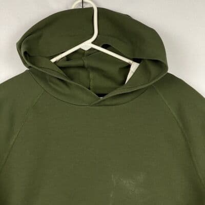 BYLT Premium Pullover Hoodie Mens Large Olive Green Vented Long Sleeve - Thumbnail 8