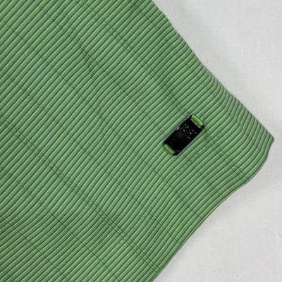 Nike Tiger Woods Collection Golf Polo Shirt Mens XL Green Striped Short Sleeve - Thumbnail 4