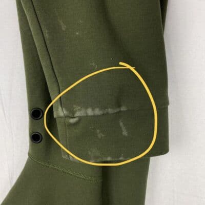 BYLT Premium Pullover Hoodie Mens Large Olive Green Vented Long Sleeve - Thumbnail 13