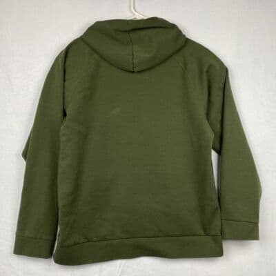 BYLT Premium Pullover Hoodie Mens Large Olive Green Vented Long Sleeve - Thumbnail 2