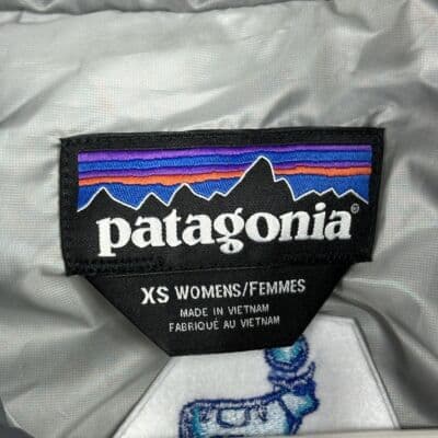Patagonia Nano Puff Vest Womens XS Silver Full Zip Primaloft Logo 84247 - Thumbnail 6
