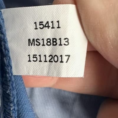 Peter Millar Soft Twill Shorts Mens 38 Blue Chino Flat Front 8" Inseam Casual - Thumbnail 5