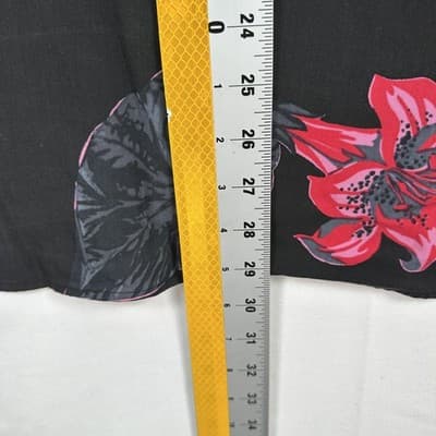 NEW Bonobos Hawaiian Tropicali Lilly Shirt Mens XL Black Pink Short Sleeve - Thumbnail 8