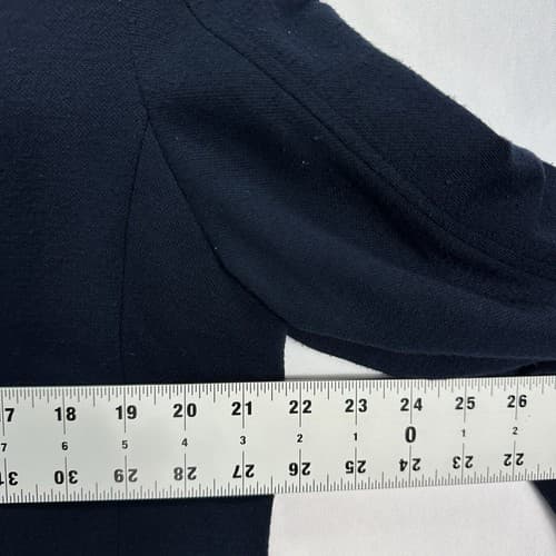 Vintage Cortefiel Blazer Navy Blue Dinner Jacket Mens Size 42 R Tailored Fit - Thumbnail 8