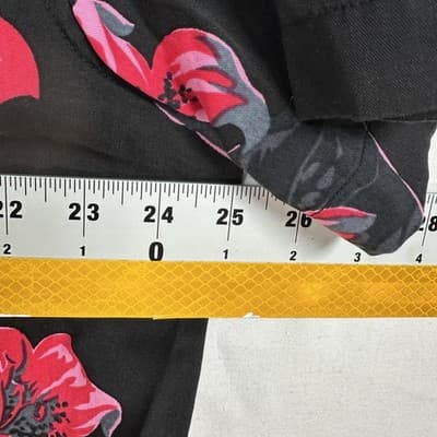 NEW Bonobos Hawaiian Tropicali Lilly Shirt Mens XL Black Pink Short Sleeve - Thumbnail 9