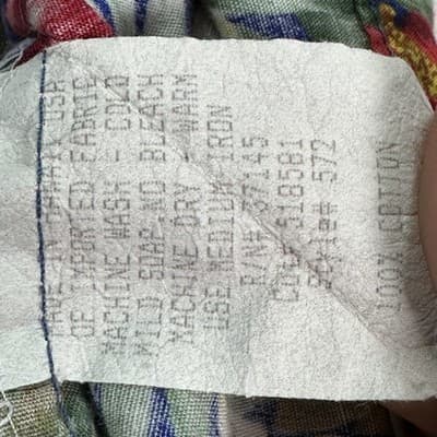 Hilo Hattie Hawaiian Shirt Men Large Multicolor Floral Hibiscus Short Sleeve VTG - Thumbnail 7