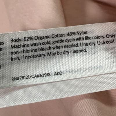 Eileen Fisher Lightweight Jacket Womens Large Pink Hooded Organic Cotton Nylon - Thumbnail 6