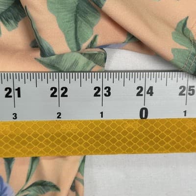 Bad Birdie Golf Polo Shirt Mens XL Peach Floral Fiesta Hawaiian Performance NEW - Thumbnail 9