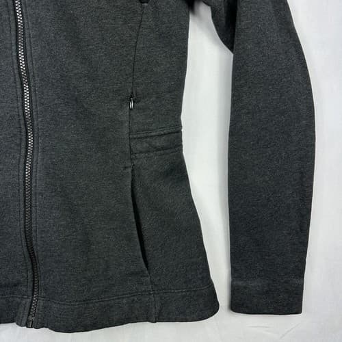 Lululemon Huddle and Hustle Jacket Womens 4 Gray Full Zip Stretch LW4AVDS - Thumbnail 4