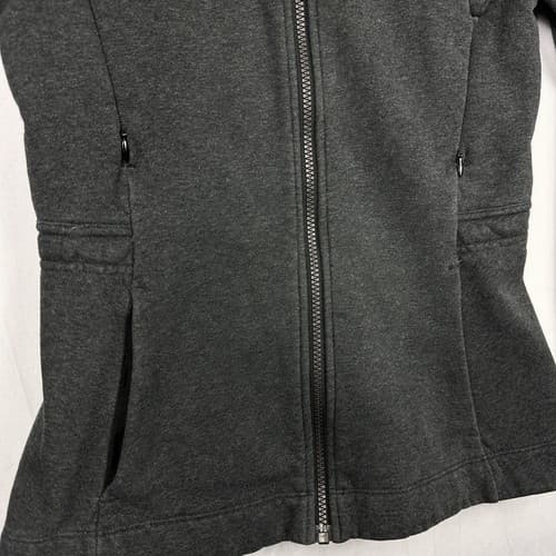 Lululemon Huddle and Hustle Jacket Womens 4 Gray Full Zip Stretch LW4AVDS - Thumbnail 6