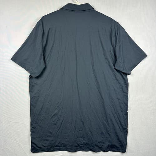 Greyson Golf Polo Shirt Mens XL Gray Performance Short Sleeve Stretch Logo - Thumbnail 3