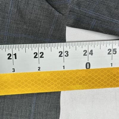 Lauren Ralph Lauren 44 R Blazer Gray Blue Cashmere Plaid Suit Jacket Sport Coat - Thumbnail 11