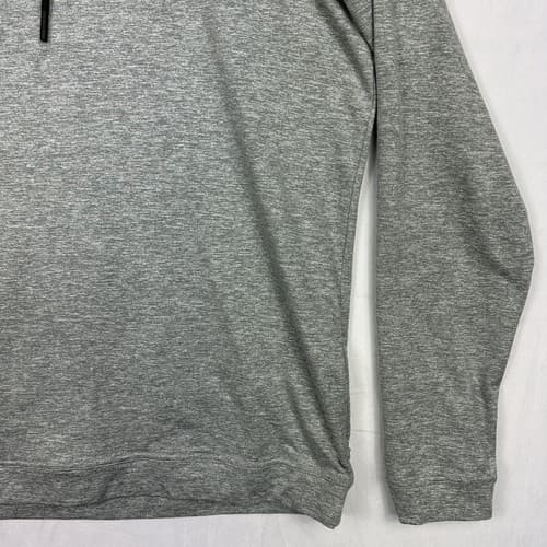 Sodo Pullover Hoodie Mens Large Gray Moss Fabric Stretch Lightweight Athletic - Thumbnail 3