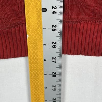 Tommy Bahama Philadelphia Phillies Mens 1/4 Zip Sweater Large Red MLB Baseball - Thumbnail 9