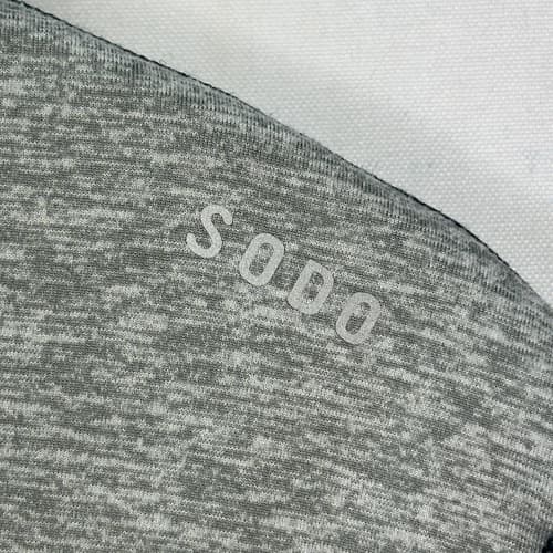 Sodo Pullover Hoodie Mens Large Gray Moss Fabric Stretch Lightweight Athletic - Thumbnail 8