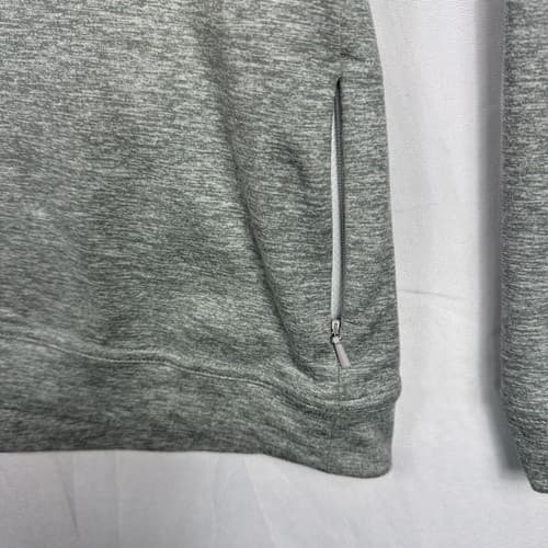 Sodo Pullover Hoodie Mens Large Gray Moss Fabric Stretch Lightweight Athletic - Thumbnail 10