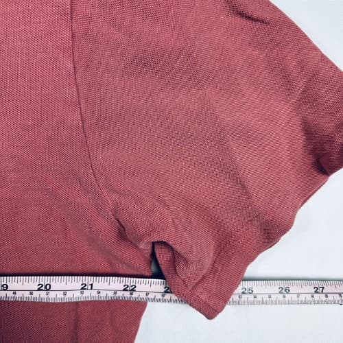 Faherty Brand Golf Polo Shirt Boys Size XL Short Sleeve Solid Red - Thumbnail 9