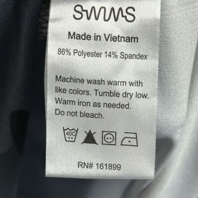 Swims Blue Camo Polo Shirt Mens Large Short Sleeve Stretch Performance - Thumbnail 9