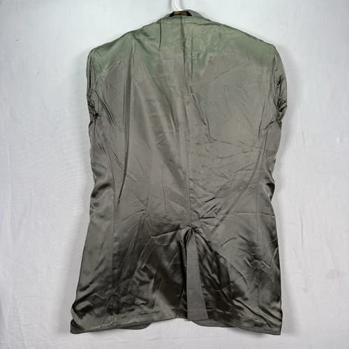 Vintage Sheplers The Plainsman Blazer Mens 42 L Gray Western Sport Coat 2-Button - Thumbnail 7