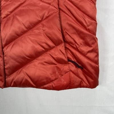 The North Face 550 Down Aconcagua 3 Vest Womens Medium Salmon Quilted Puffer Zip - Thumbnail 5
