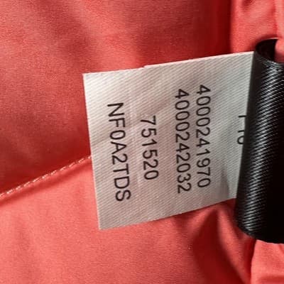 The North Face 550 Down Aconcagua 3 Vest Womens Medium Salmon Quilted Puffer Zip - Thumbnail 9