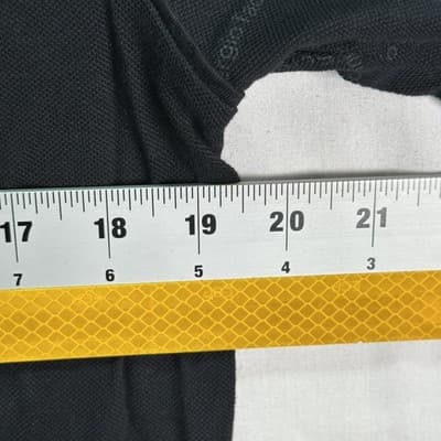 Sergio Tacchini Polo Shirt Mens Medium Black Short Sleeve Logo Tennis Casual - Thumbnail 8