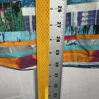 Robert Graham Limited Edition Shirt XL Breaking Lands #/833 Geometric Flip Cuff - Thumbnail 12