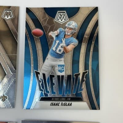 2025 Panini Mosaic Draft Picks Rookie Lot 9 Cards NFL Football RC Ward Warren - Thumbnail 5