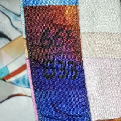 Robert Graham Limited Edition Shirt XL Breaking Lands #/833 Geometric Flip Cuff - Thumbnail 7