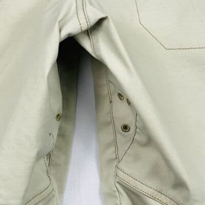 Vintage PRANA Cargo Shorts Mens Medium Tan Breathe Nylon Blend Flat Front 11" - Thumbnail 9