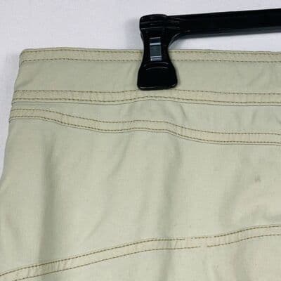 Vintage PRANA Cargo Shorts Mens Medium Tan Breathe Nylon Blend Flat Front 11" - Thumbnail 12