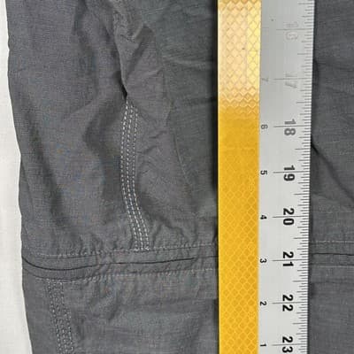 The North Face Cargo Pants Mens 40 Gray Convertible Zip Off Hiking Nylon Outdoor - Thumbnail 11
