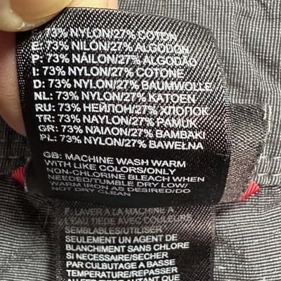 The North Face Cargo Pants Mens 40 Gray Convertible Zip Off Hiking Nylon Outdoor - Thumbnail 8