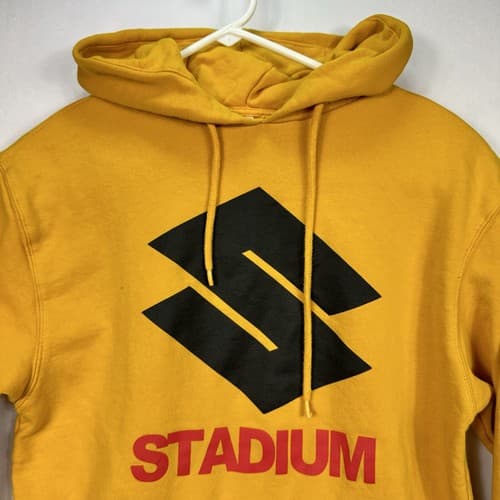 Justin Bieber Stadium Hoodie 2017 Purpose Tour Sweatshirt Small Yellow Pullover - Thumbnail 7