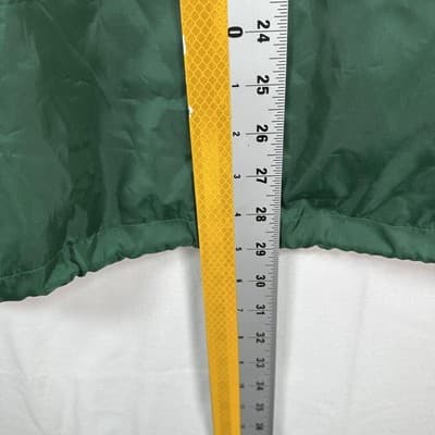 NEW Champion Jacket Mens XL Green Hooded Snap Front Varsity Windbreaker V75387 - Thumbnail 7