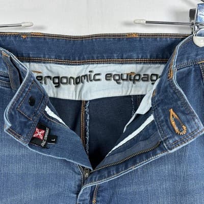 NEW Montura Grenoble Jeans Mens 36 X 34 Blue Regular Fit Denim Pants MPLCJ0X - Thumbnail 6