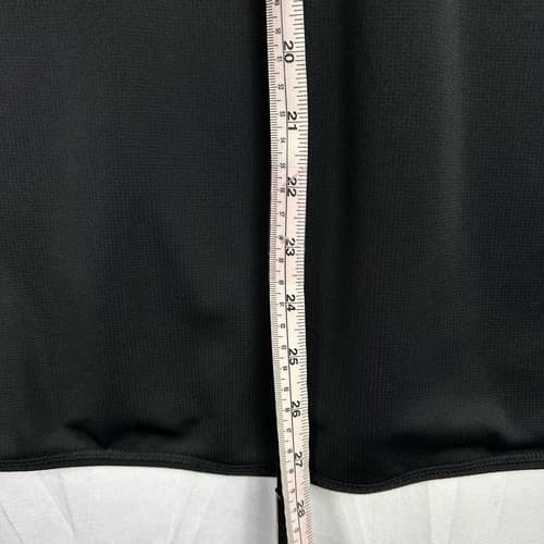 Kjus Mens FRX Polo EU 52 US Large 1/4 Zip Black Long Sleeve Shirt Golf ECCC - Thumbnail 13