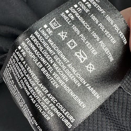 Kjus Mens FRX Polo EU 52 US Large 1/4 Zip Black Long Sleeve Shirt Golf ECCC - Thumbnail 10