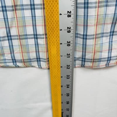 Ariat Western Oxford Shirt Mens Large Multicolor Plaid Long Sleeve Button Down - Thumbnail 8