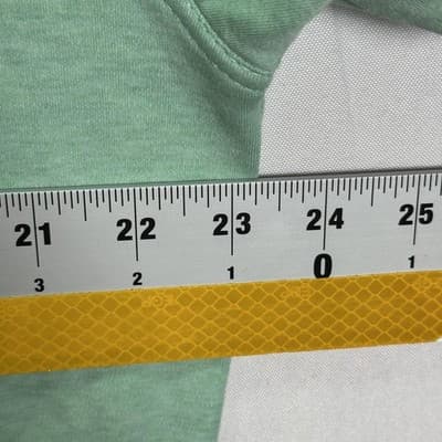 Peter Millar 1/4 Zip Golf Sweater Mens Medium Green Melange Interlock Pullover - Thumbnail 9