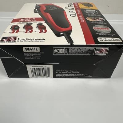 Wahl Clip 'N Trim 2-in-1 Clipper Trimmer Kit Made USA 79900-1501 All-in-One NEW - Thumbnail 5